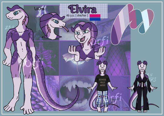 Elvira ref sheet